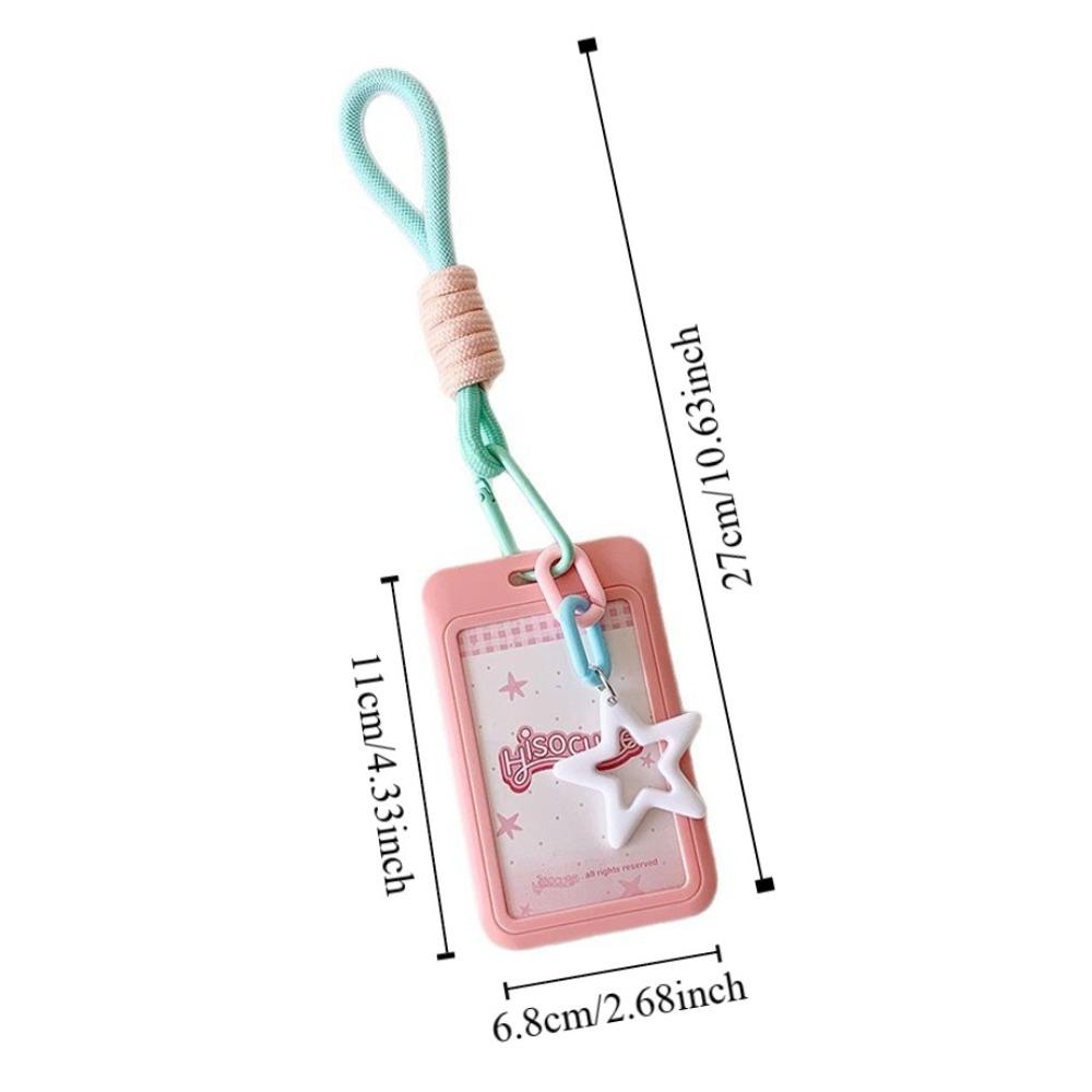 Plastics Color Bus Card Cover ID Card Protective Korean Photocard Holder ID Card Holders  Kids Gift