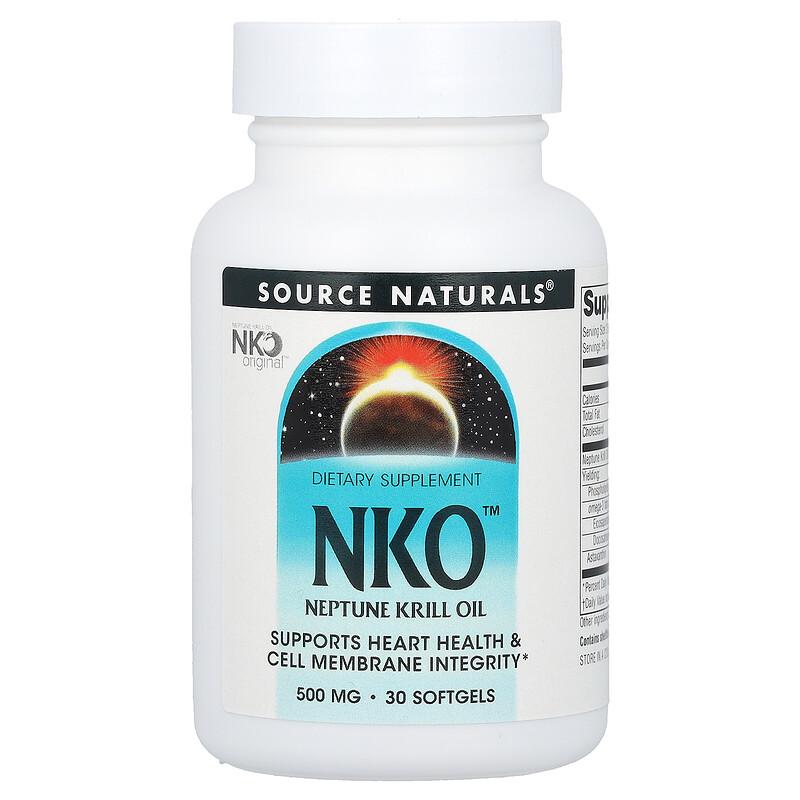 NKO™, Neptune Krill Oil, 500 mg, 30 Softgels