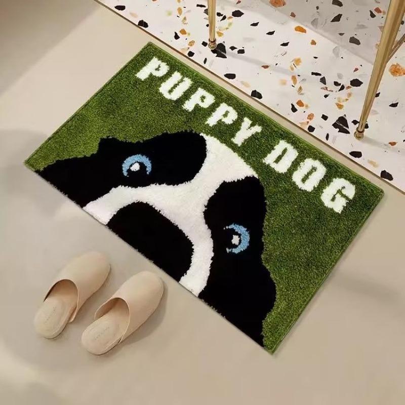 Ins Cherry Toilet Carpet Bathroom Absorbent Floor Mat