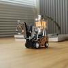 1/64 Remote-Controlled Alloy Forklift Engineering Vehicle Tabletop Toy Model Collection Gift For Boy Exquisite Birthday Gift