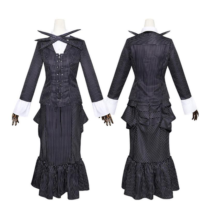 Halloween costumes cos Jack clothes Skull Jack men's full set of men's and women's cosplay masks Christmas night terrors