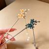 Antique Double Flower Hairpin, Advanced Sense, New Chinese Style Disc Hair Accessories, Hanfu Step Shake Xiuhe Headdress, Hairpin, Hairpin Jewelry