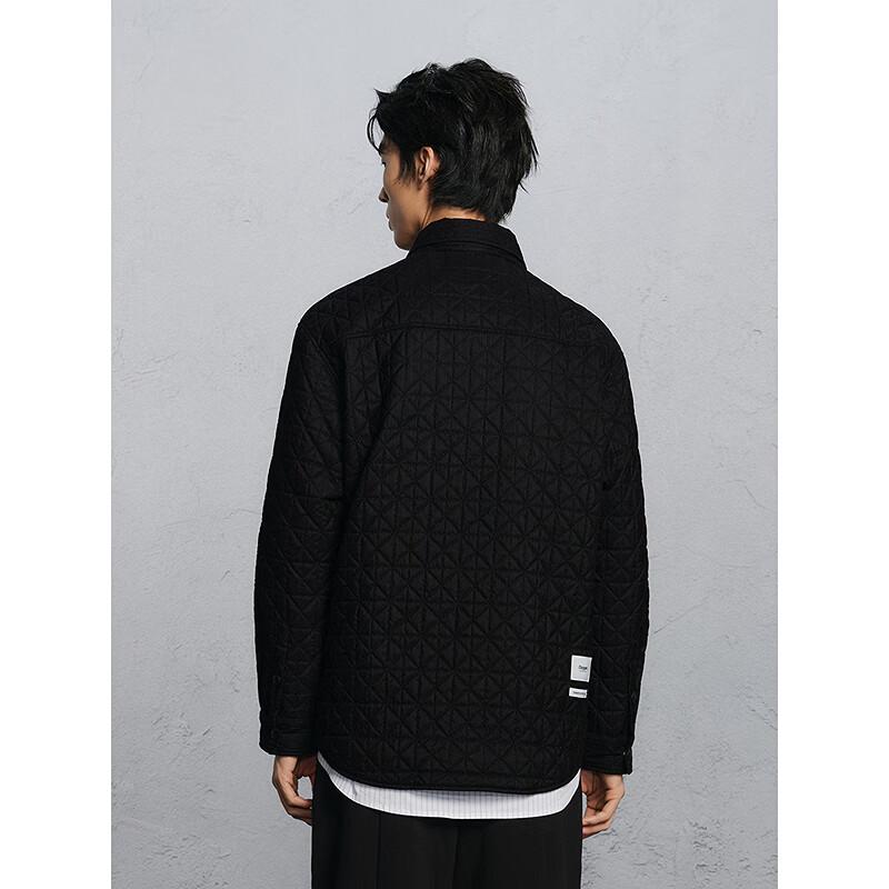 GXG Men's Casual Warm Long-Sleeve Shirt Jacket
