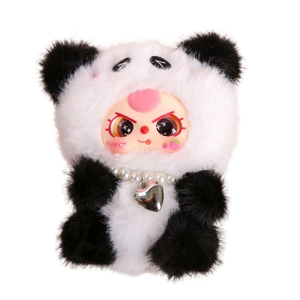 Baby Three-year-old Turned Into Vinyl Doll Animal Plush Toy Doll Pendant Keychain Wholesale Birthday Gift Girl