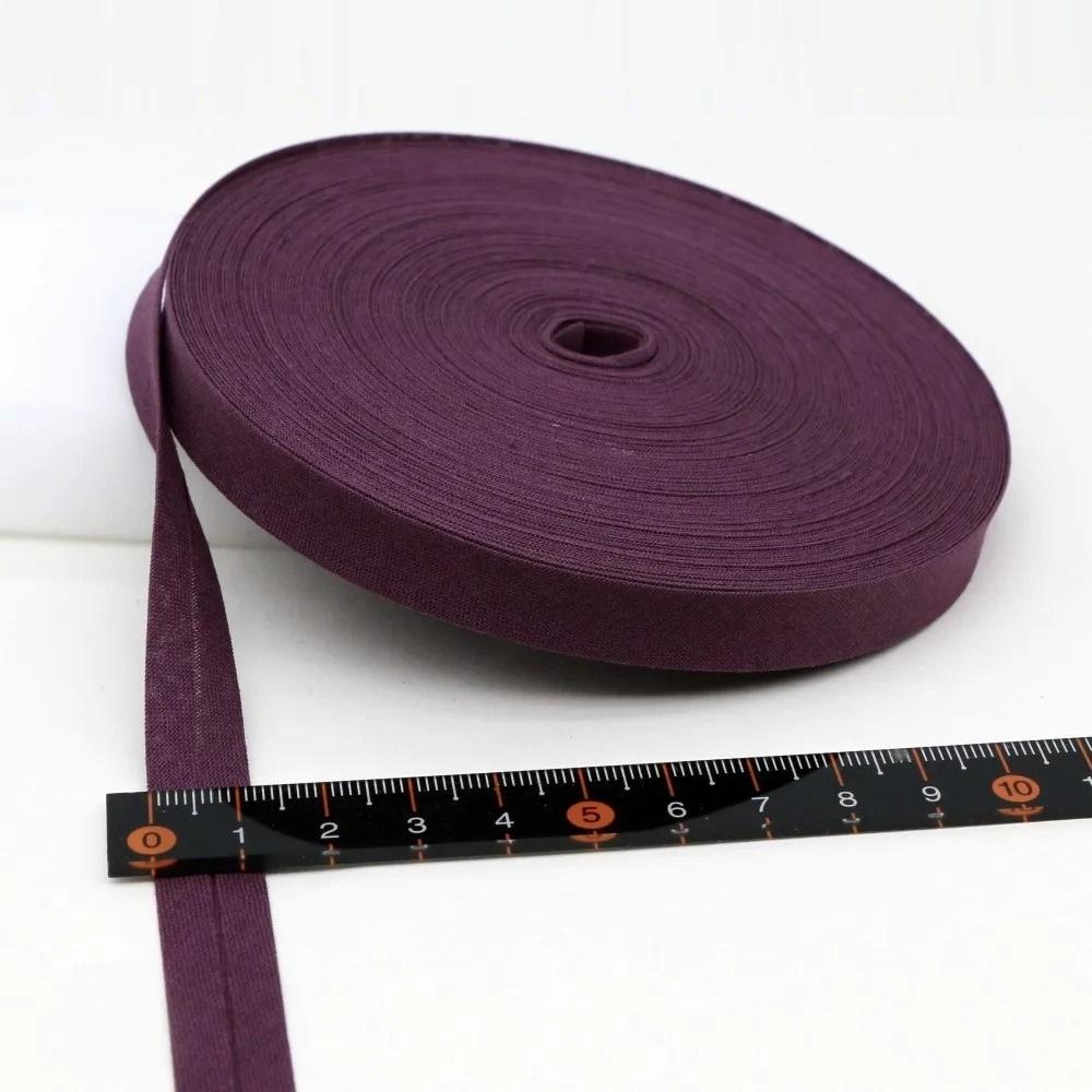 12mm(1/2") Narrow Ironed Single Folded Cotton Solid Color Bias Binding Tape Diy Ribbon Garment Quilt Craft Sewing Accessories