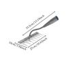 Garden Weeding Rake Sturdy Efficient Metal Practical Convenient Heavy Duty for Yard Cultivating Gardening Landscapers Homeowners