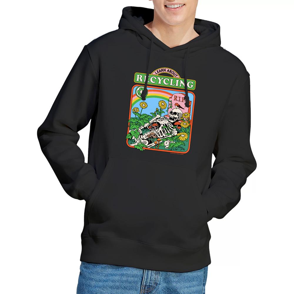 Steven Rhodes Unisex Adult Learn About Recycling Hoodie