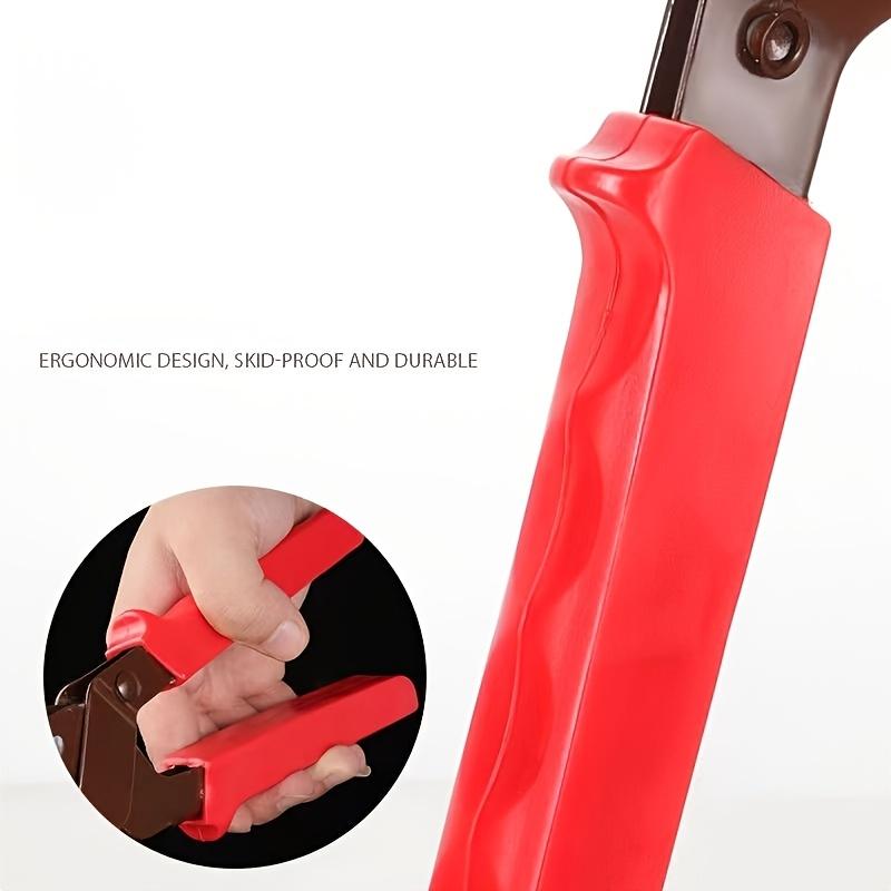 9-Inch Belt Punching Tool round Flat Oval Hole Leather Goods Paper DIY Effort-Saving Hole Puncher for Belt Buckle Crafting