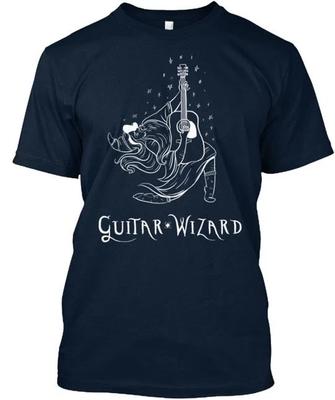 Guitar Wizard TTshirt Made In the USA Size S To 5XL