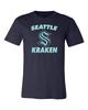 T-shirt z logo łuku Seattle Kraken 6 rozmiarów S-5XL!!!! Koszulka unisex