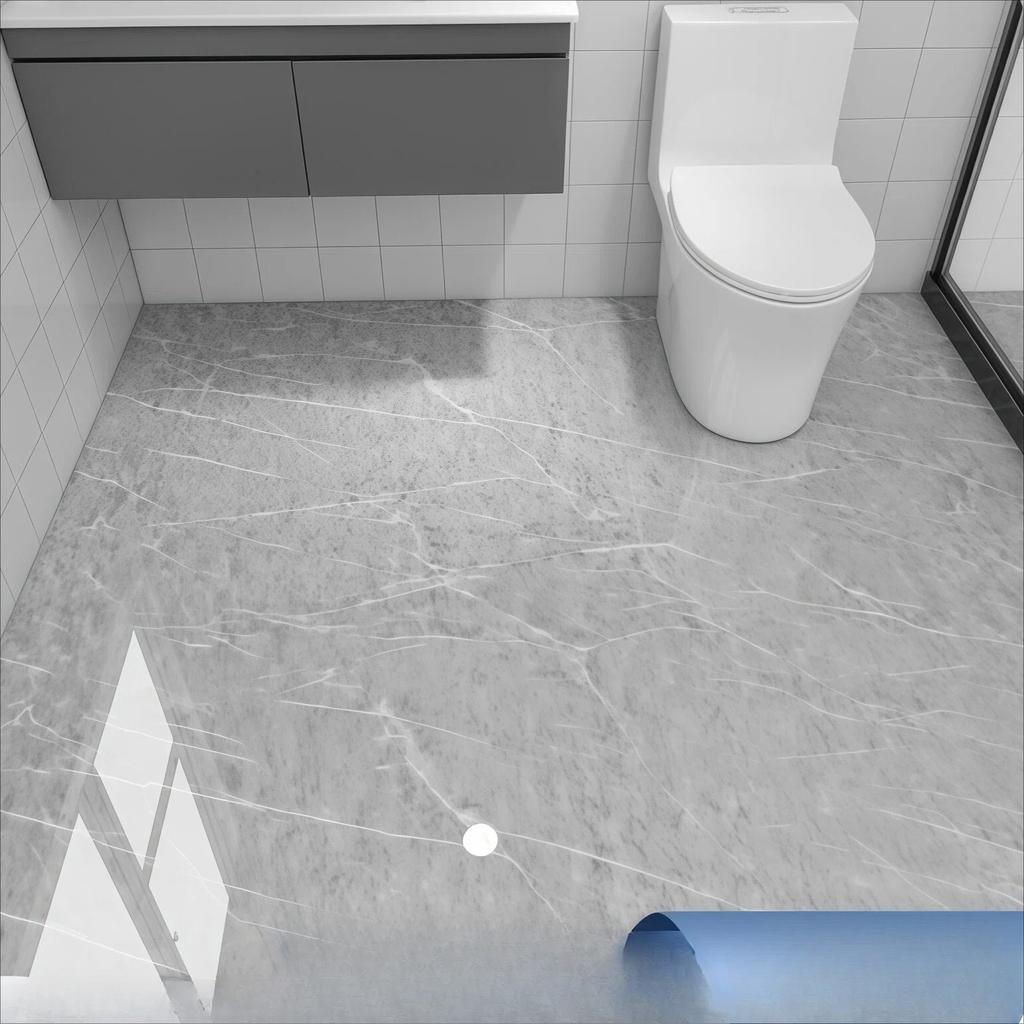 Tapet Autoadeziv Impermeabil de Lux Ușor cu Imitație de Marmură pentru Pardoseala Bucătăriei, Ușor de Dezlipit și Lipit, Folosit pentru Decorarea Casei, Bucătăriei, Băii