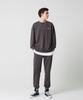 Moz Moz [Set] 5-Color Color Chip Sweatshirt Jogger Terry Tracksuit Set Plus Size