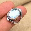 Rainbow Mystic Topaz Gemstone 925 Sterling Silver Handmade Jewelry Gift Ring For Women