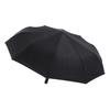 Automatic Umbrella 10 Ribs Windproof Sun Protection Dual Use Travel Umbrella with LED Torch for Outdoor Travel Business