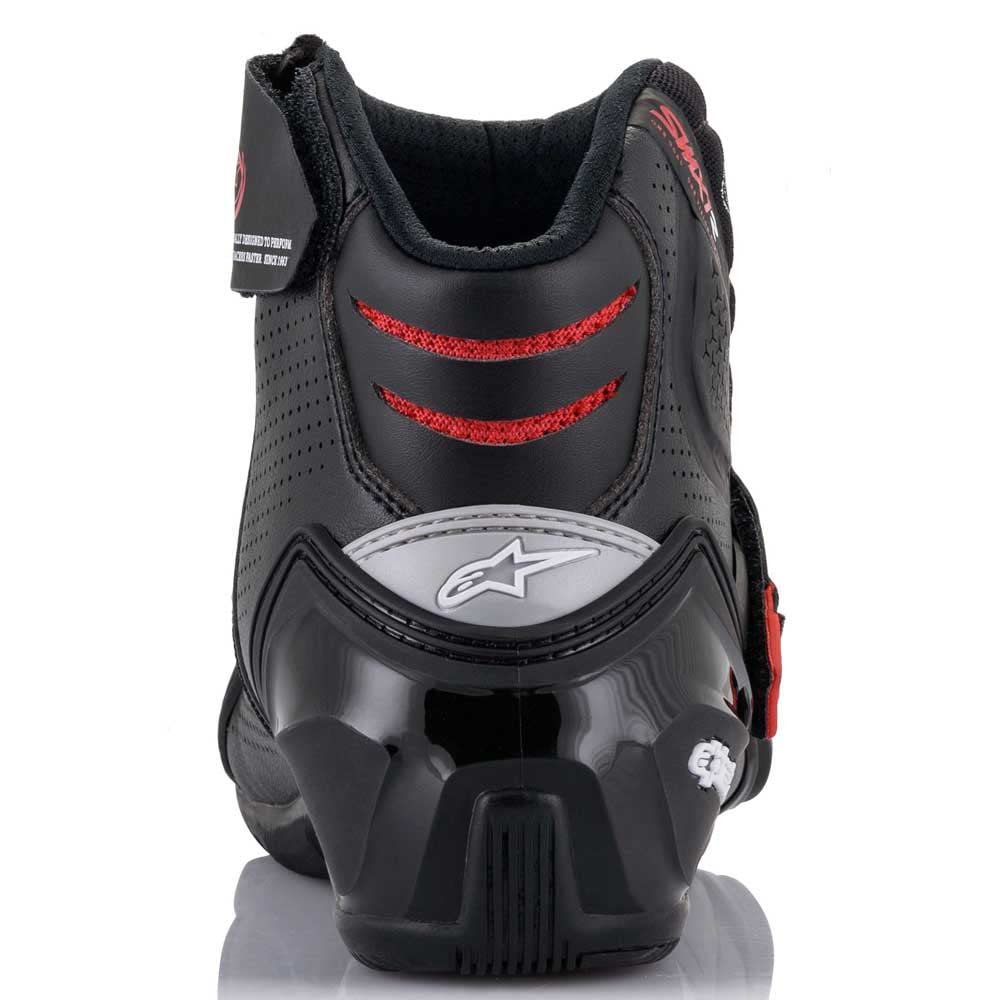 Ghete Moto Alpinestars R v2 VENTED Ghete 2224021 8059175345562 [Alpinestars] Negru/Roșu EUR42/26.5cm SMX-1