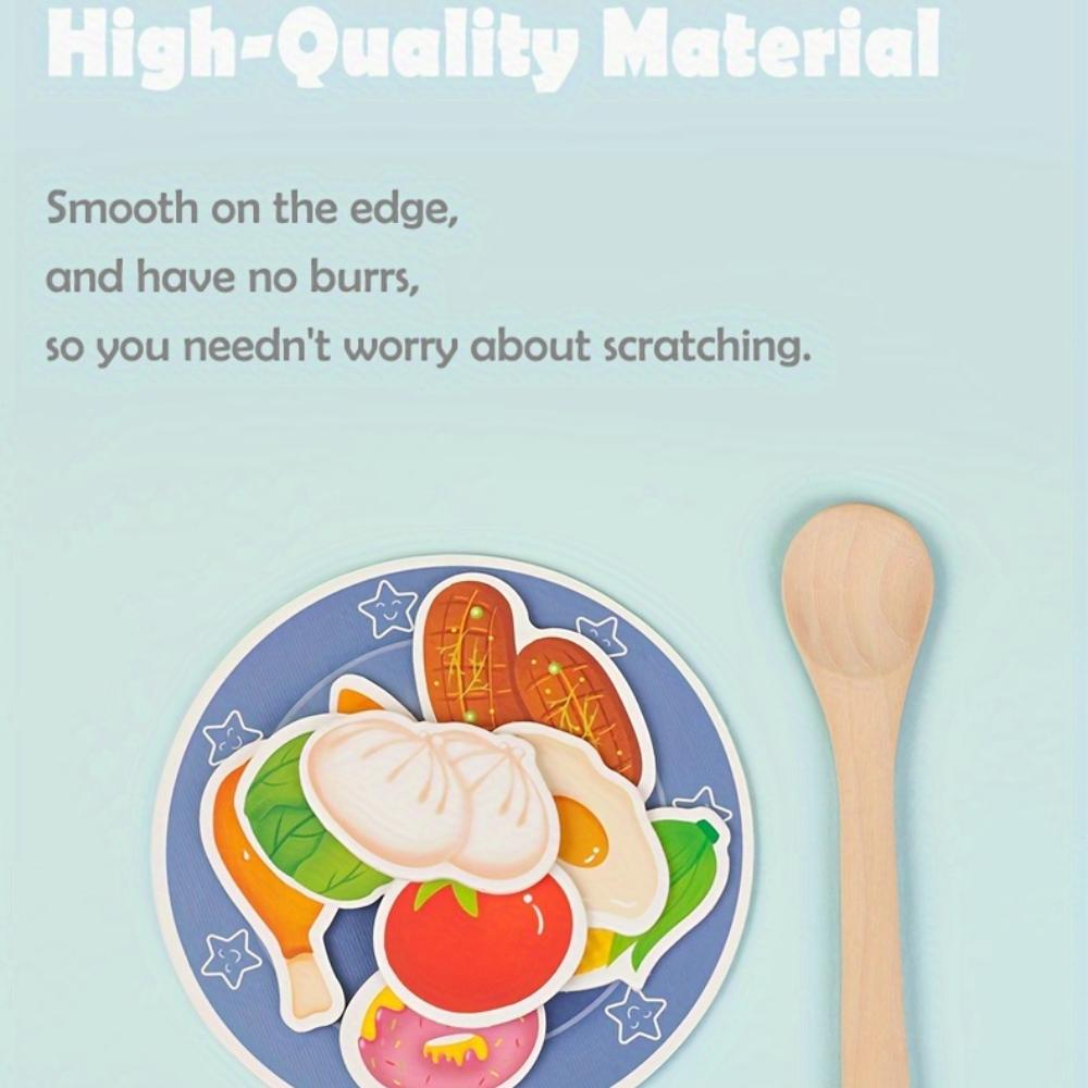 Wooden Bear Feeding Game Fun Early Learning Toy for Youngsters,Fine Motor Skills Development,Colorful Bear Design with Green Scarf,Gift for Boys,Girls