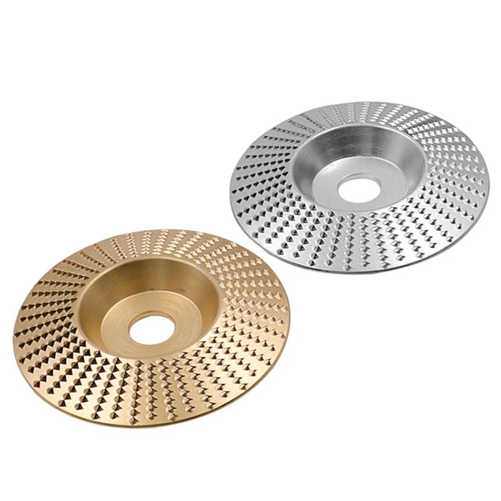 STONEGO Wood Grinding Wheel Angle Grinder Disc Wood Carving Sanding Steel Arc/Flat/Bevel Disc Abrasive Tool