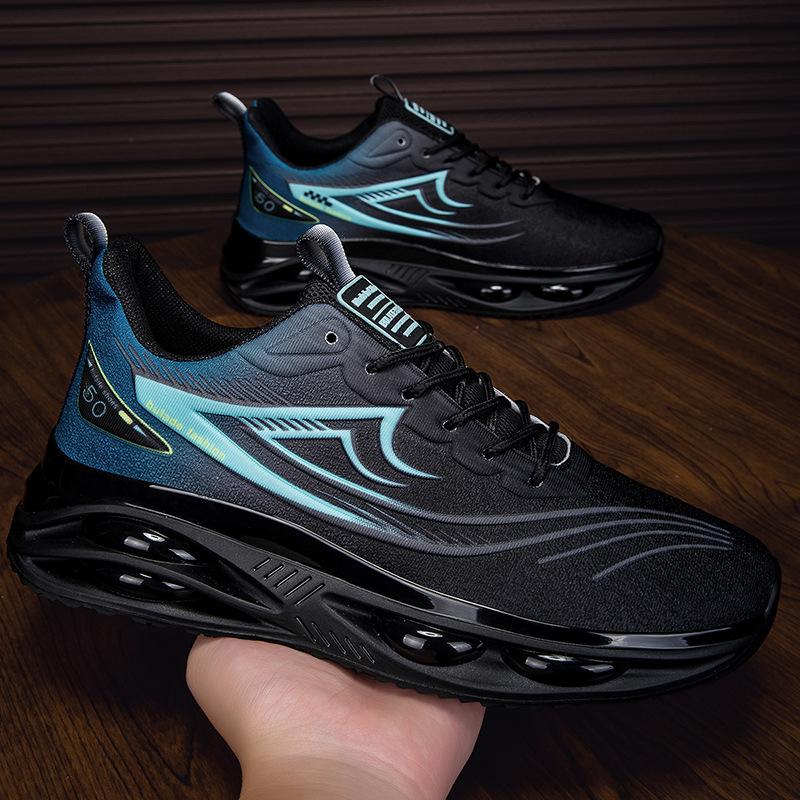 New casual men's breathable mesh sports running shoes, lightweight and fashionable men's sports shoes