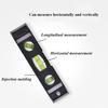 15cm Spirit Level 3 Bubble Level Magnetic Torpedo Gradienter Level Portable Level Ruler Measuring Tool