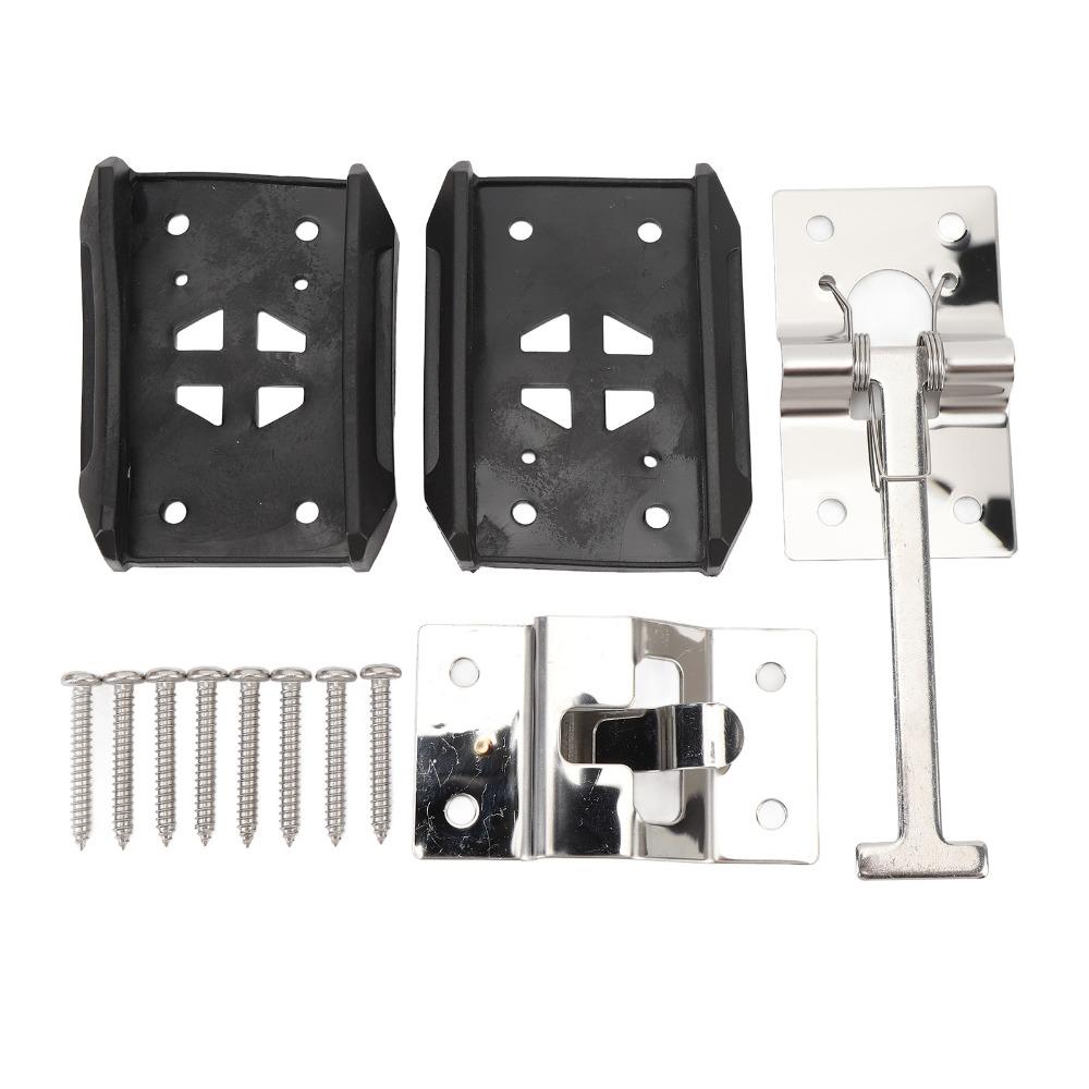 Door Catch RV Door Holder Stainless Steel Door Hold Hook Trailer Door Holder Entry Door