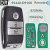 DR 95440-D9100 433MHz ID47 Chip Keyless Go Car Remote Control Key For KIA Sportage 2016 2017 2018