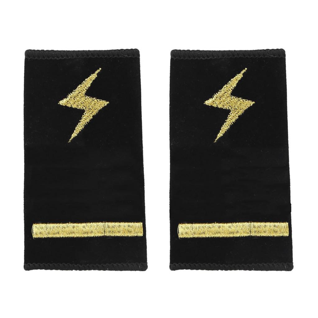 Captain Pilot Epaulets 1 Pair Professional Uniform Shoulder Straps with 1/2/3/4 Gold Silver Bar