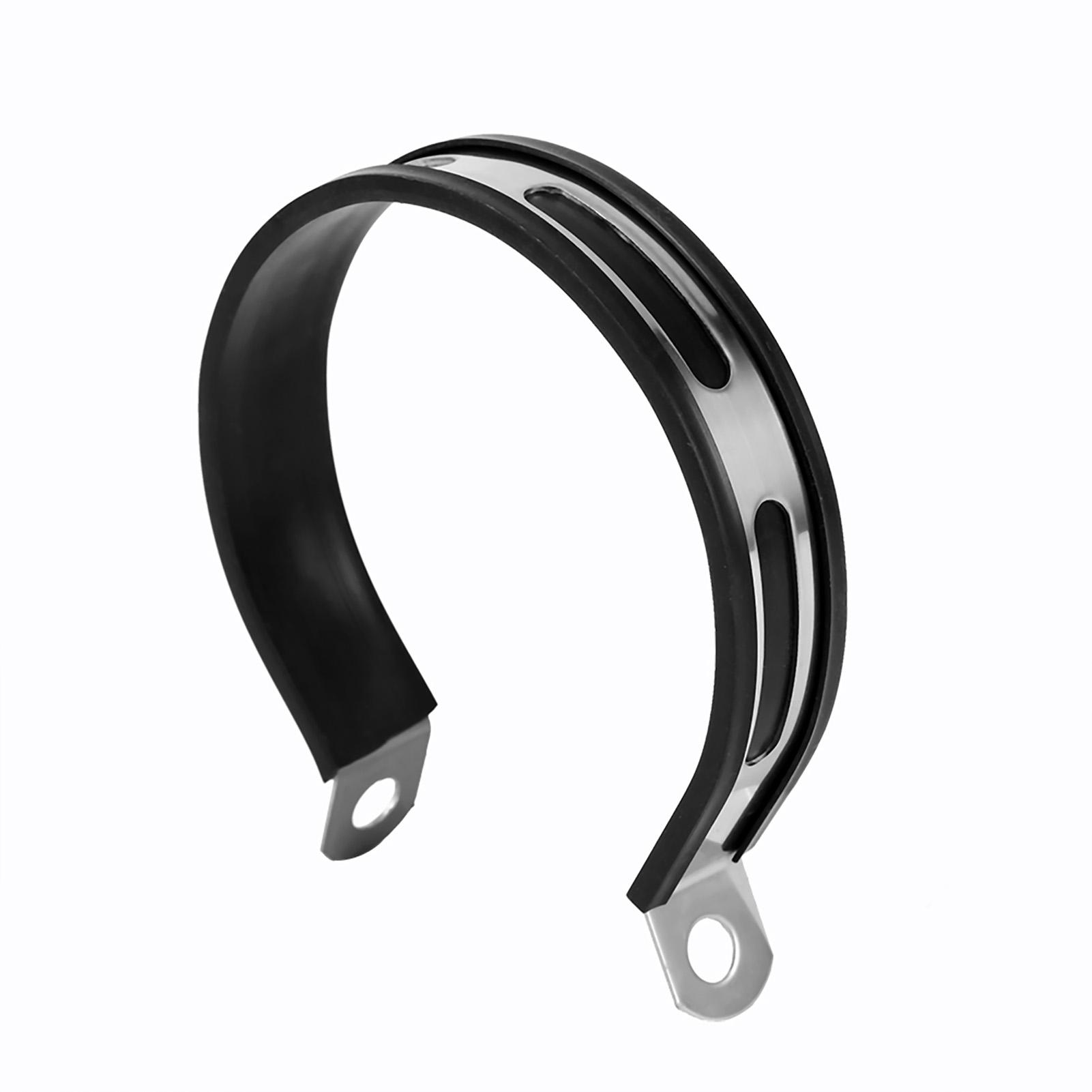 Motorcycle Exhaust Muffler Pipe Silencer Pipe Hanger Mount Bracket чёрный