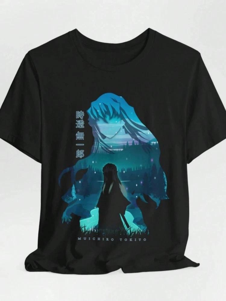 Final Season Muichiro Silhouette Anime Unisexga Japanese TShirt Unisex S