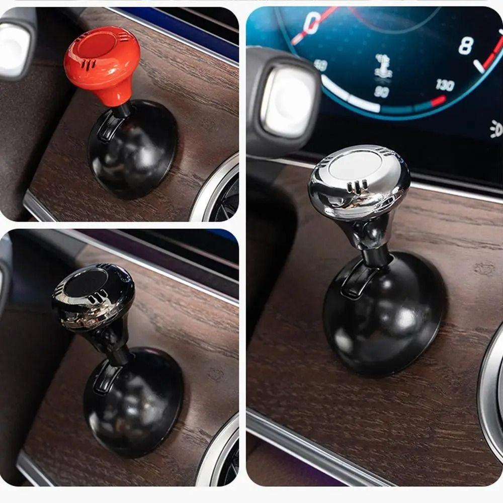 Ball-Shaped One-Touch Button Rocker Push To Start Car Joystick Starter  Car Fragrance Ornament