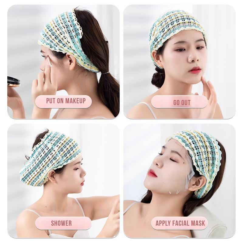 Elastic Hair Band, Wash Face, Bind Hair Without Trace, Apply Facial Mask, Home Hair Band