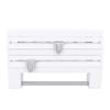 Kitchen Wrap Dispenser Wall Mounted Easy To Install Multipurpose Foil Dispenser for Home Use
