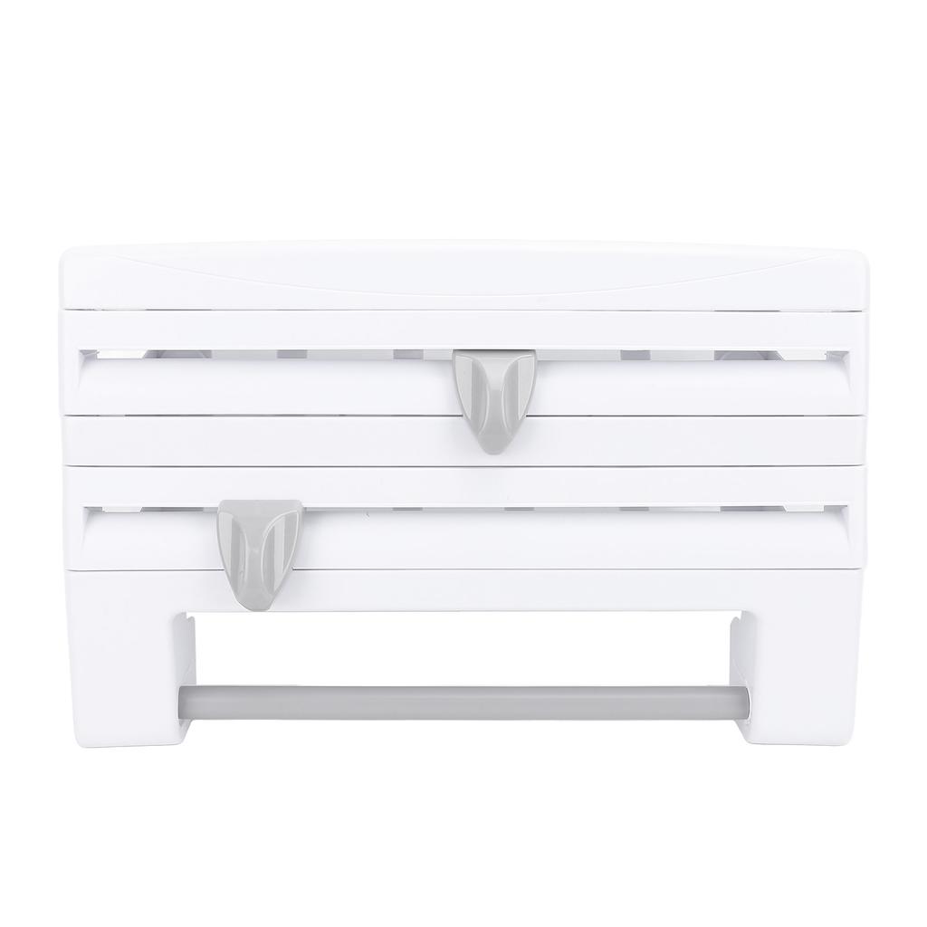 Kitchen Wrap Dispenser Wall Mounted Easy To Install Multipurpose Foil Dispenser for Home Use
