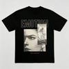 Emotion Collage Graphic T-Shirt Make Sense Now Black Tee