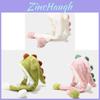 Dinosaur Plush Hat With Ears For Kids Warmth And Wind Protection
