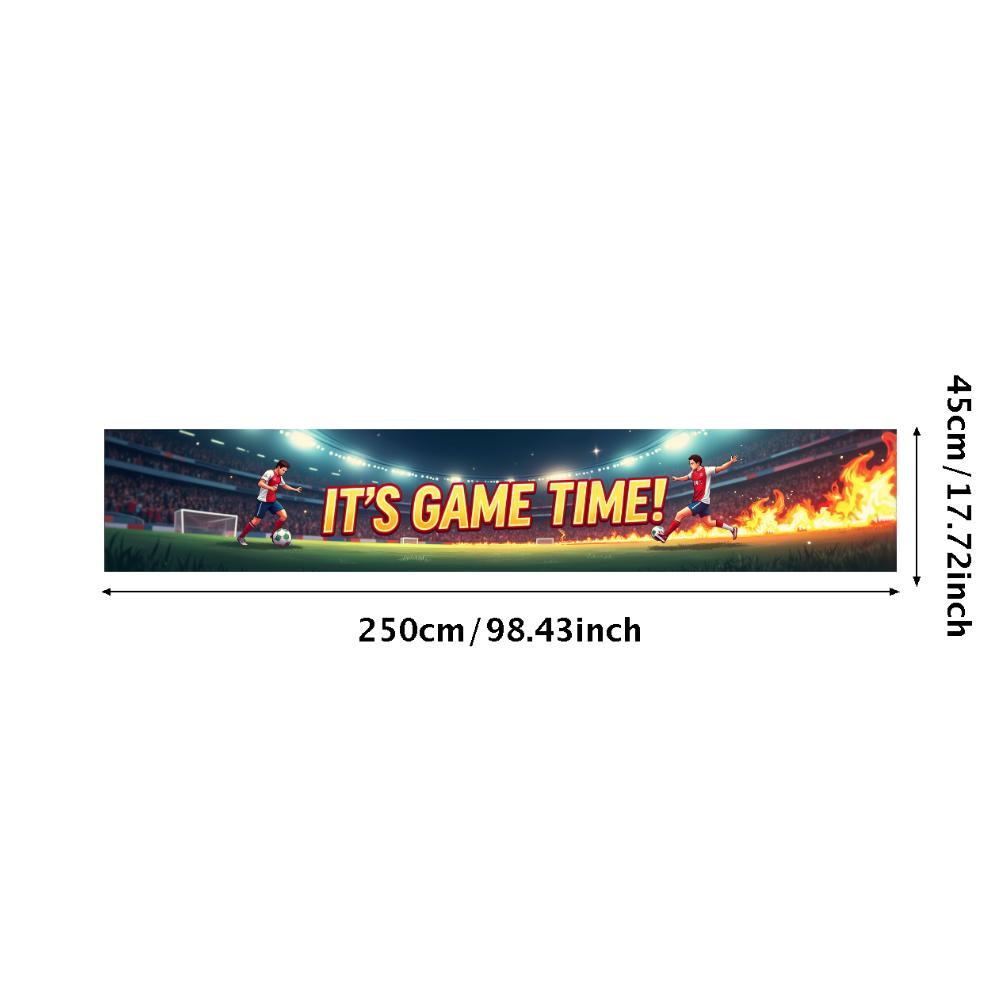 

Outdoor Match banner Themed Large Durable Football banner Customizable Event display for Celebrations
