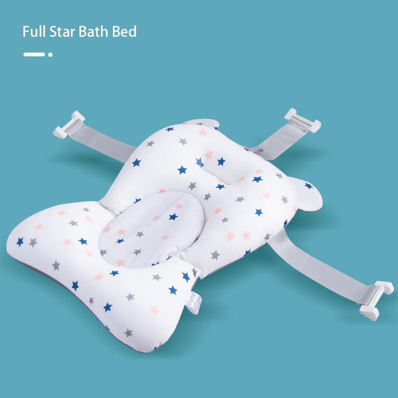 Baby Bathtub Seat Support Pad, Baby Anti Slip Soft and Comfortable Body Pad, Foldable Baby Bathtub Pad Chair, Newborn Bath Pad