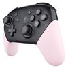 eXtremeRate Replacement Left and Right Handle Grip Case for Switch Pro Pure Color Glossy DIY Hand Grip Case for Switch Pro Controller the Switch Pro