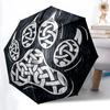 1pc Wolf Paw Automatic Open/Close Umbrella Compact Folding Umbrella, All-Season Portable Umbrella for Women/Men F1124188