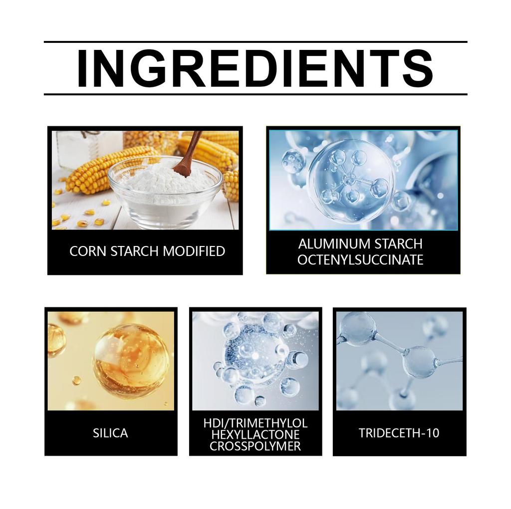 Homonth Prášek na leštění autoskel Leštění a čištění olejového filmu na čelním skle auta Prášek na čištění skla auta