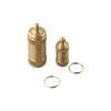 Outdoor Accessory Tablet Container Brass Keychain Holder Pill  Bottle Pill Case Pill Storage Box