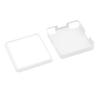 Protective Case for ANBERNIC RG Rotate Game Console TPU Transparent Shell Dust Proof Shock-resistant Cover Game Accessories