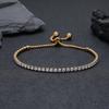 2026 Bracelet Light Luxury High Sense Does Not Fade Zircon Bracelet Fashion Men's and Women's Jewelry