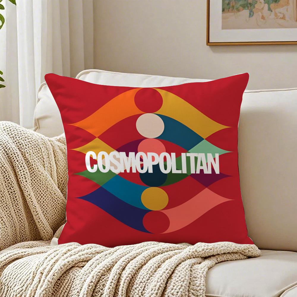 Confident Femaleoriented Style CCosmopolitan Cushion Cover Pillowcase Antidustmite living Room Sofa Decor Cushion Room