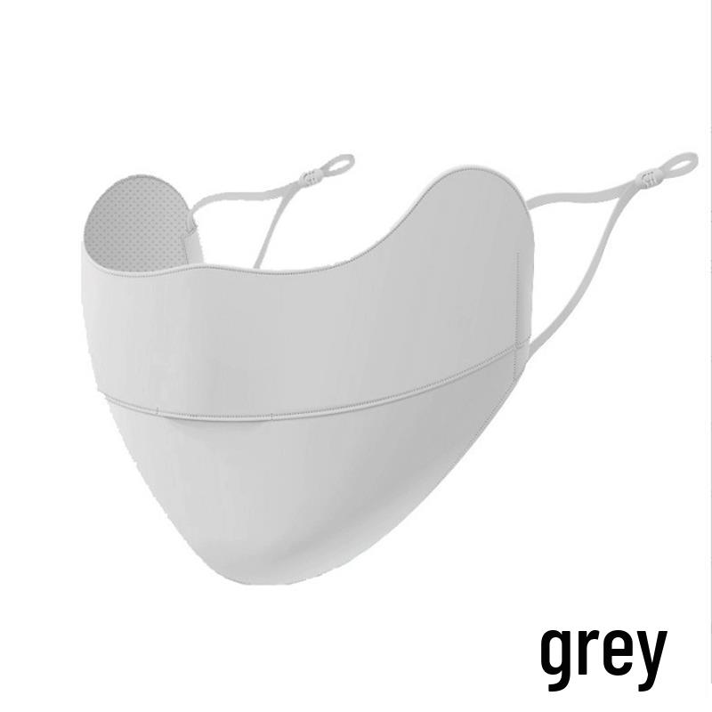 Ice Silk Women's Sunscreen Mask: UV Protection, Breathable, Stylish Design, Protects Eye Corners, 2024 Edition