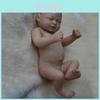 Adorable 10" Handmade Newborn Girl Doll With Lifelike Silicone Vinyl Body