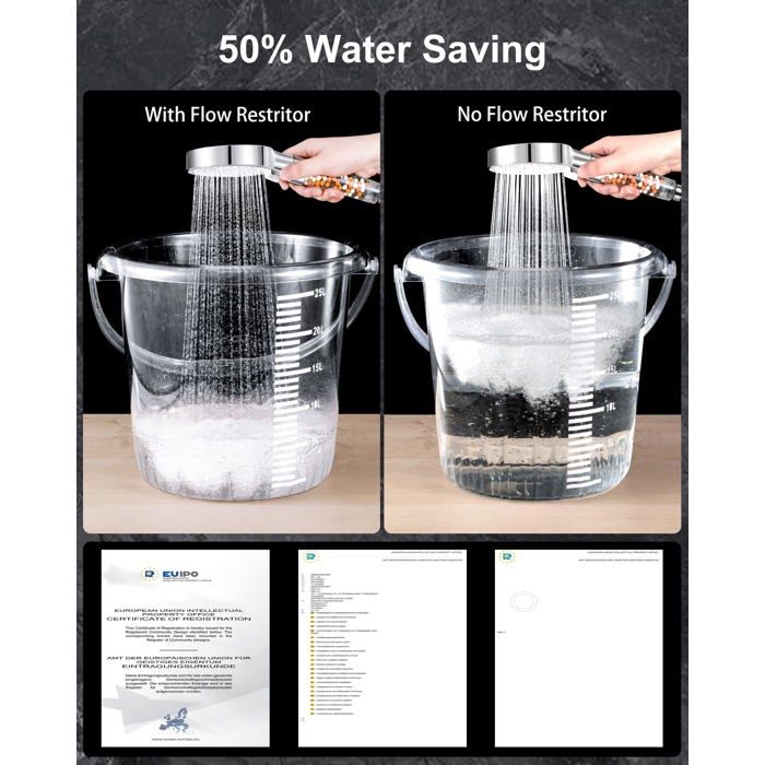 Flexible De Douche - Support De Douchette - Pommeau De Douche Magichome