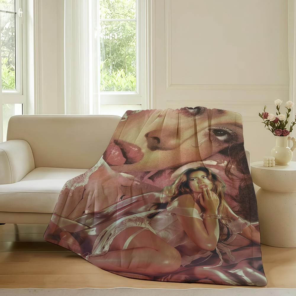 American singer Kali Uchis Blanket For Sofa Office Bed Plane Travel Sleep Read Relax Camping Soft And Warm