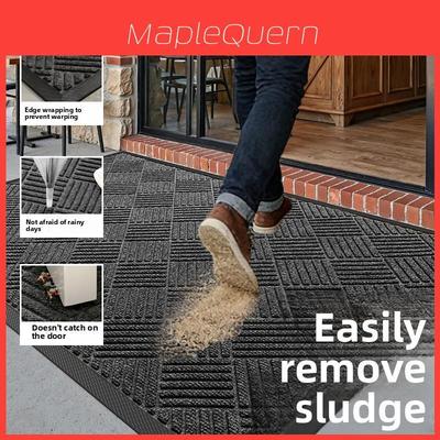 Modern Simple Entrance Door Mat With Nonslip Rubber Bottom For Home And Commercial Use