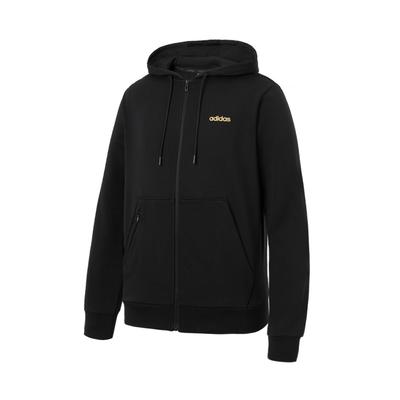 Casual Fashion Simple Hooded Long Sleeve Jacket Men Jackets Black KA1481