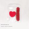 Set di 10 Set per Manicure Con Penna Dotter in Cristallo Blocco a Forma di Cuore e Lima in Legno Per Lucidatura e Modellatura delle Unghie Accessori per la Cura